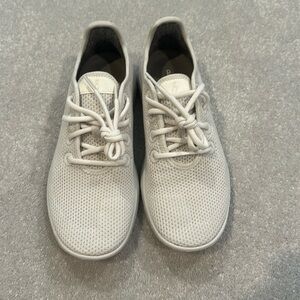 Allbirds white tree runners